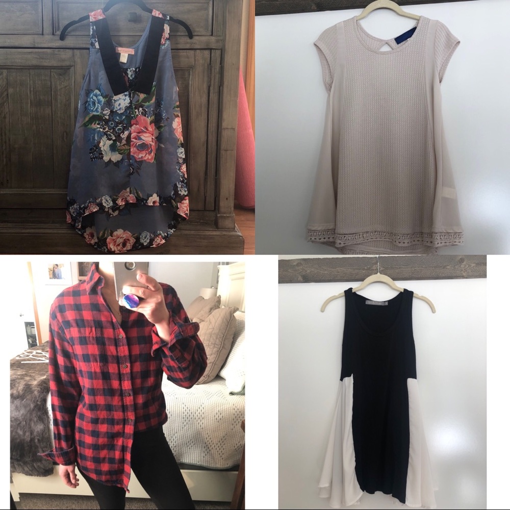 Bundle ANY FOUR Tops from my closet for 20 bucks!
